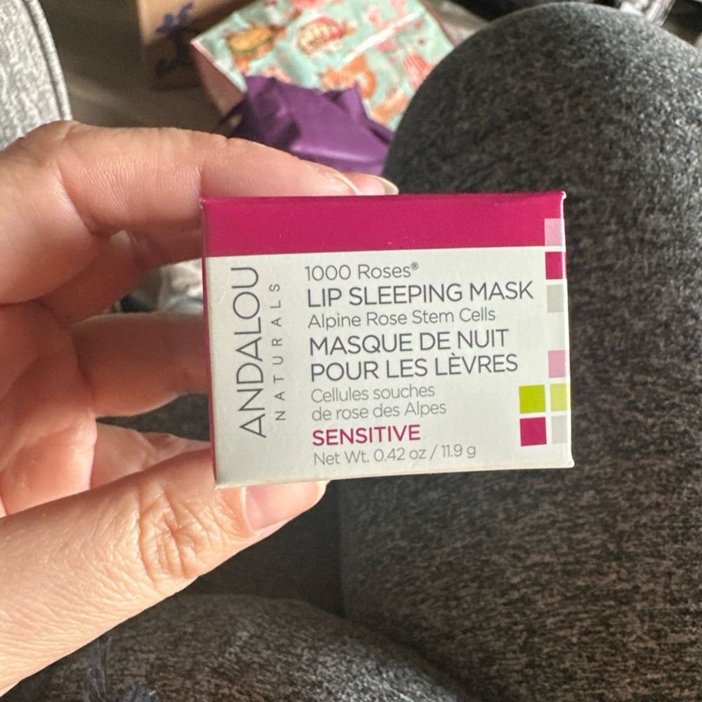 Andalou 1000 Roses Lip Sleeping Mask